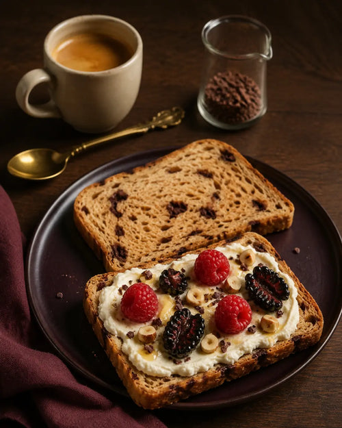 Pan de chocolate sin gluten